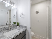 Renovated bathroom