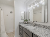Renovated bathroom